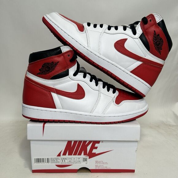 Nike Air Jordan 1 High Retro OG “Heritage/Red White” 2024 - Picture 1 of 8